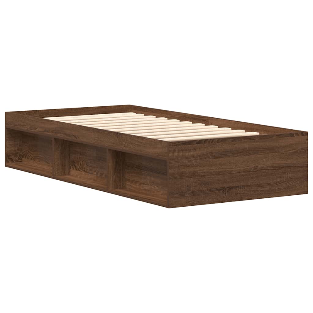 Bettgestell Braun Eichen-Optik 90x190 cm