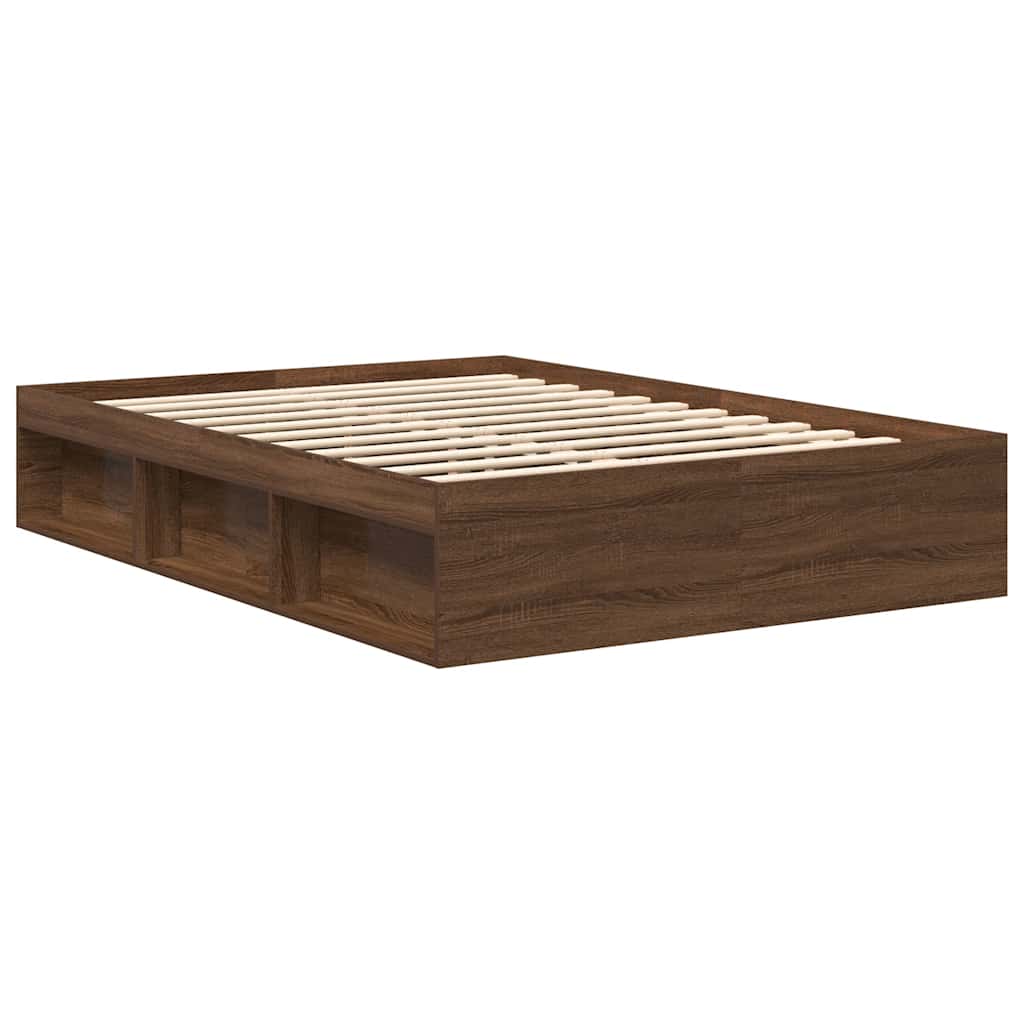 Bettgestell Braun Eichen-Optik 120x200 cm