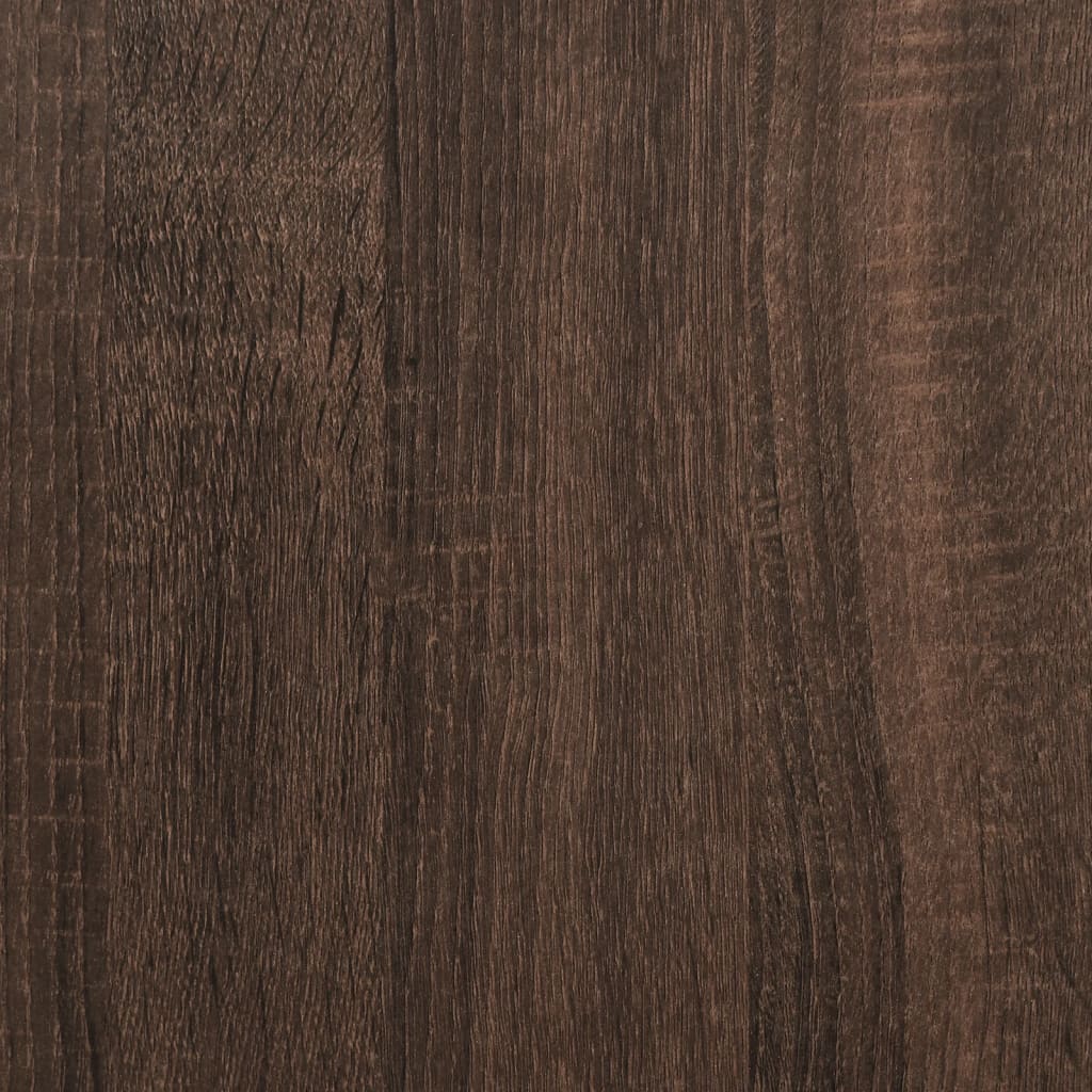 Bettgestell Braun Eichen-Optik 90x190 cm Holzwerkstoff