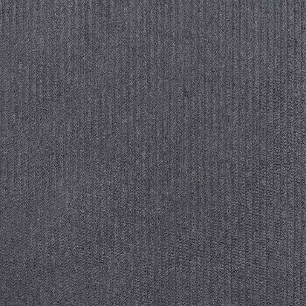 Bettgestell Dunkelgrau 80 x 200 cm Cordstoff