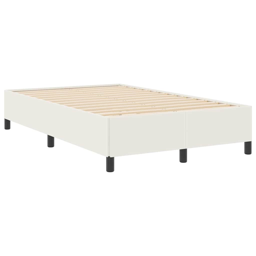 Bettgestell Creme 120 x 190 cm Cordstoff