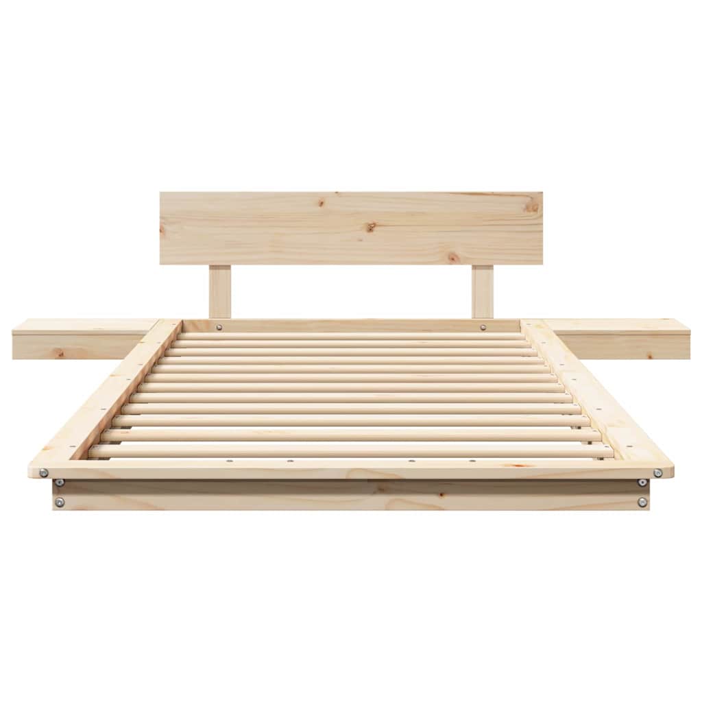 Bettgestell Braun 80 x 200 cm Holz