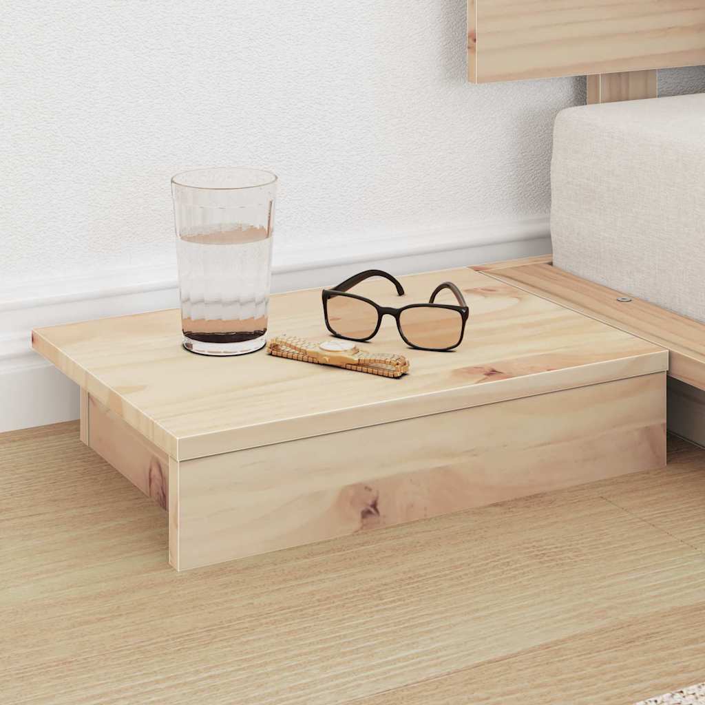 Bettgestell Braun 90 x 190 cm Holz