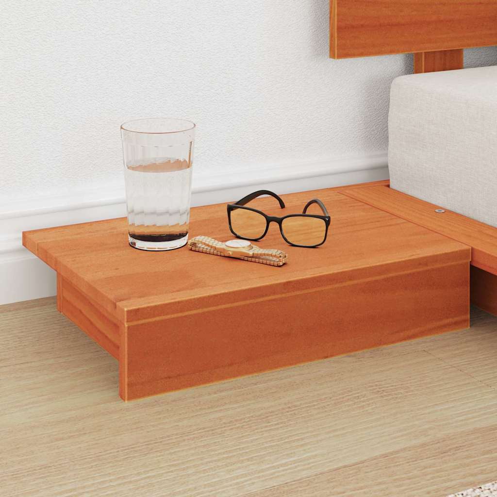 Bettgestell Braun 90 x 190 cm Holz