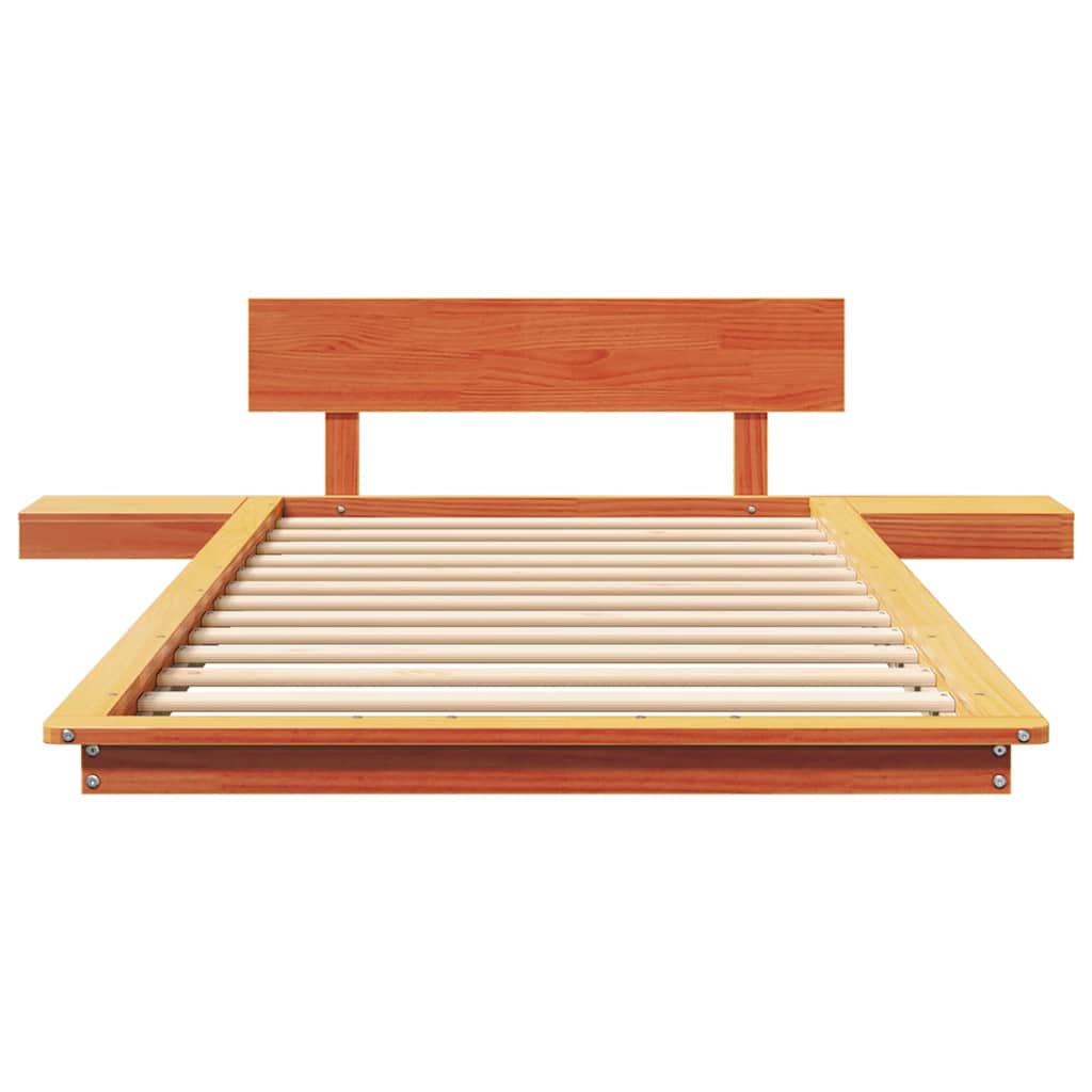 Bettgestell Braun 90 x 190 cm Holz