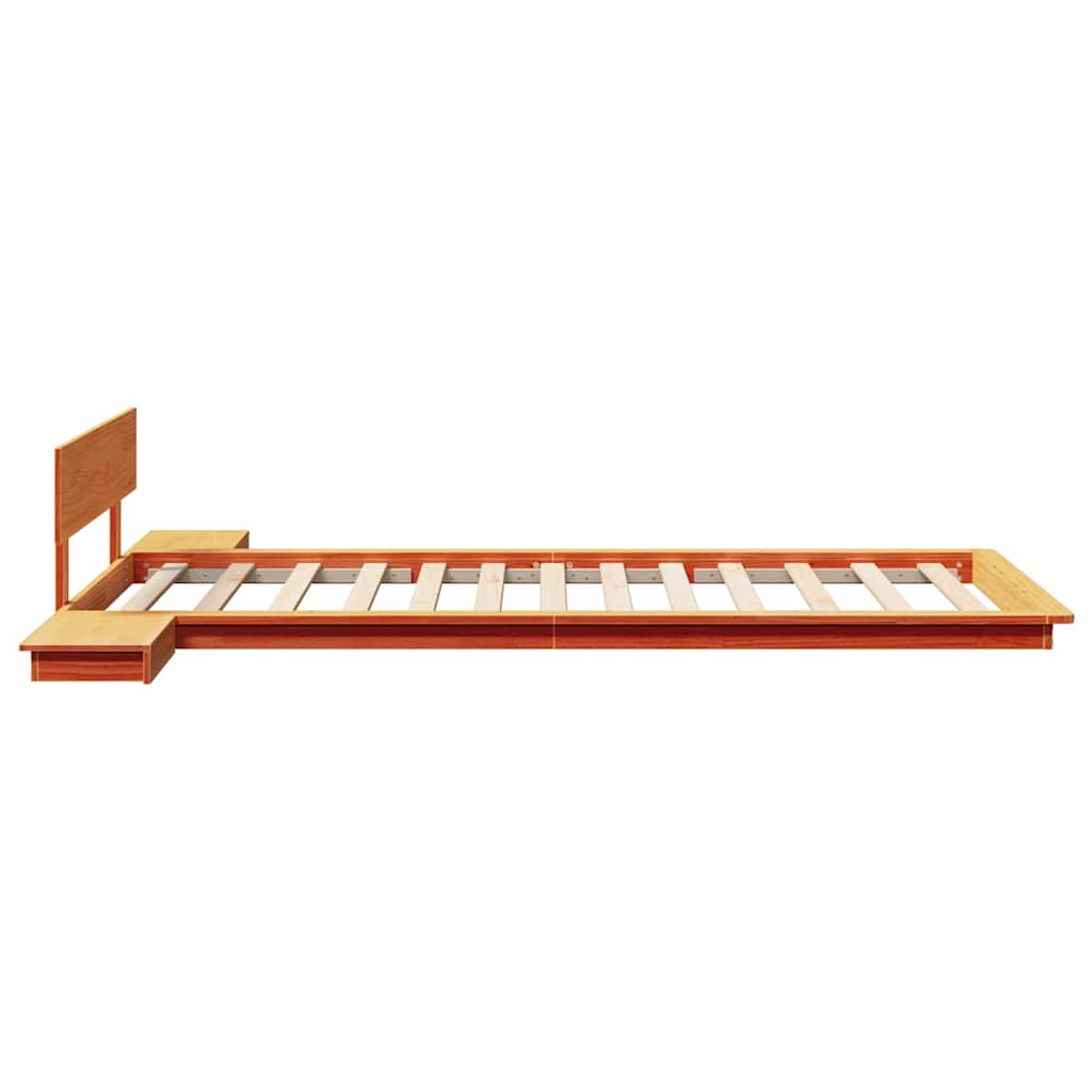 Bettgestell Braun 90 x 190 cm Holz