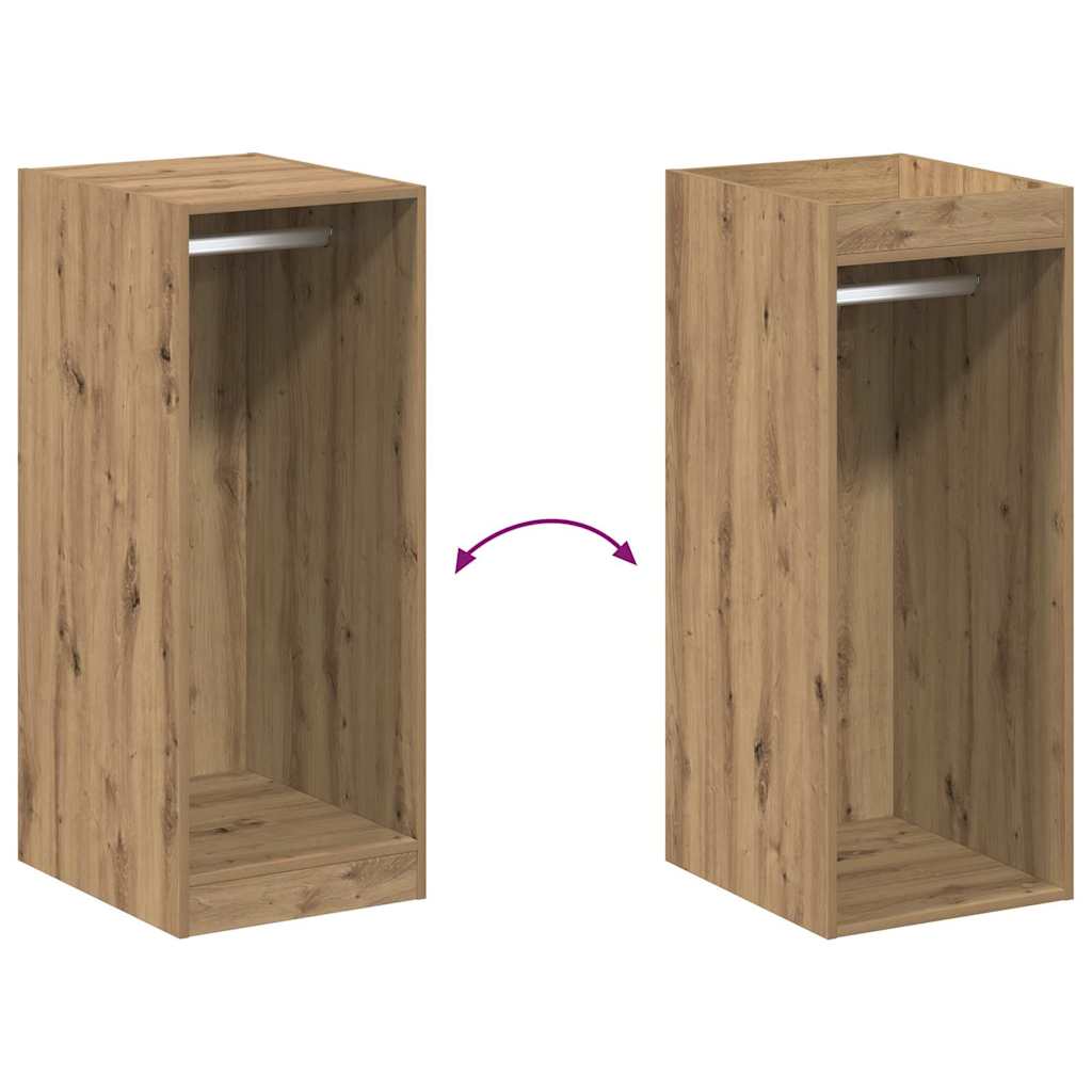 Kleiderschrank Artisan-Eiche 41 x 48 x 102 cm Holzwerkstoff