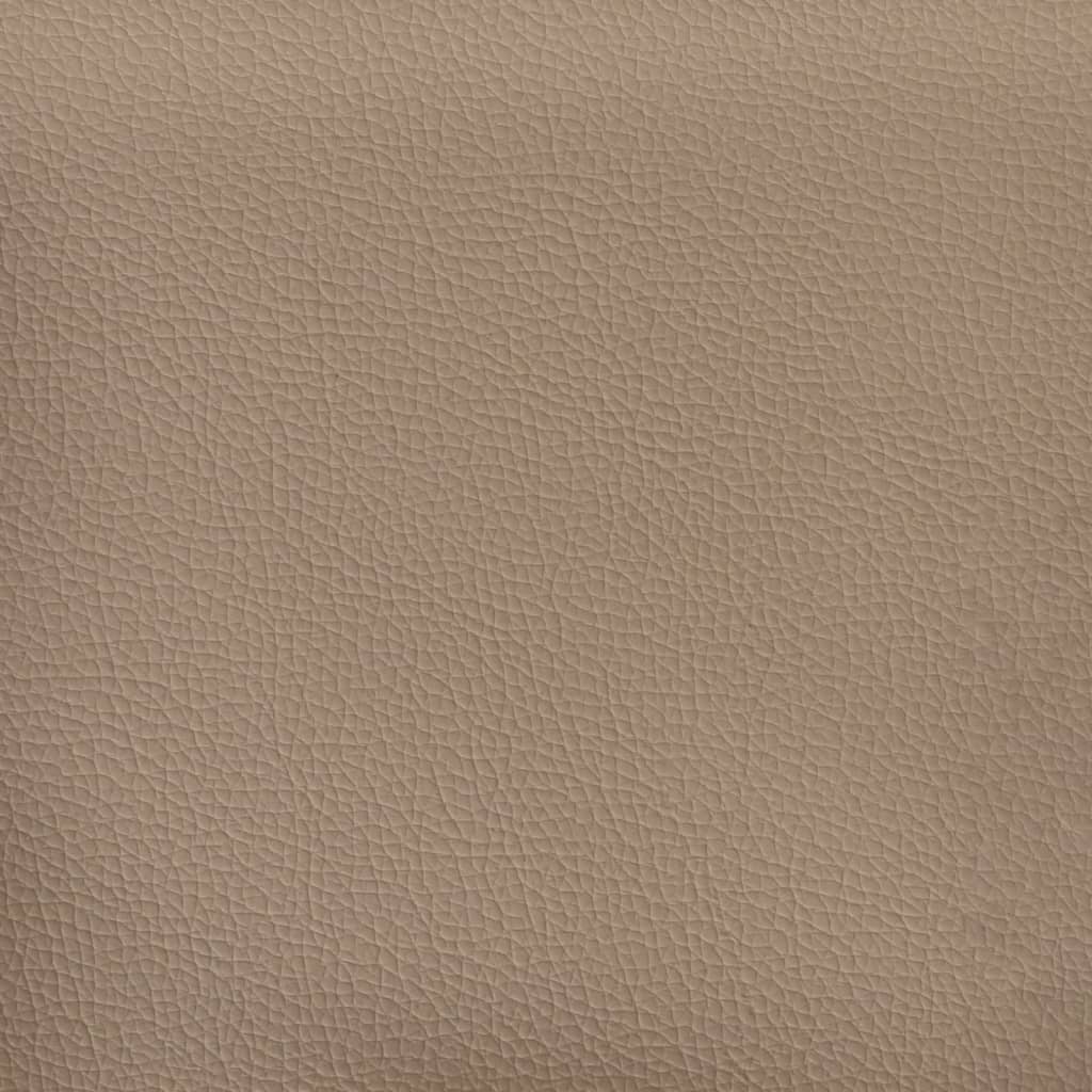 Bettgestell Cappuccino-Braun 80x200 cm Kunstleder