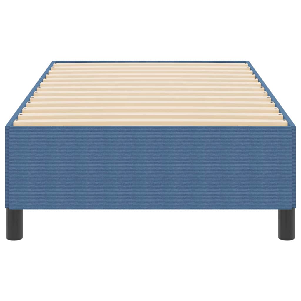 Bettgestell Blau 80 x 200 cm Cordstoff