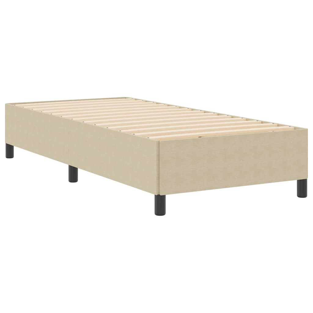 Bettgestell Grau-Grün 80 x 200 cm Cordstoff