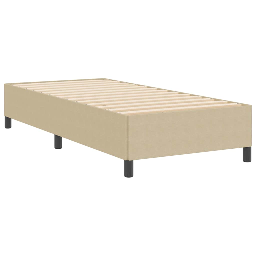 Bettgestell Grau-Grün 80 x 200 cm Cordstoff
