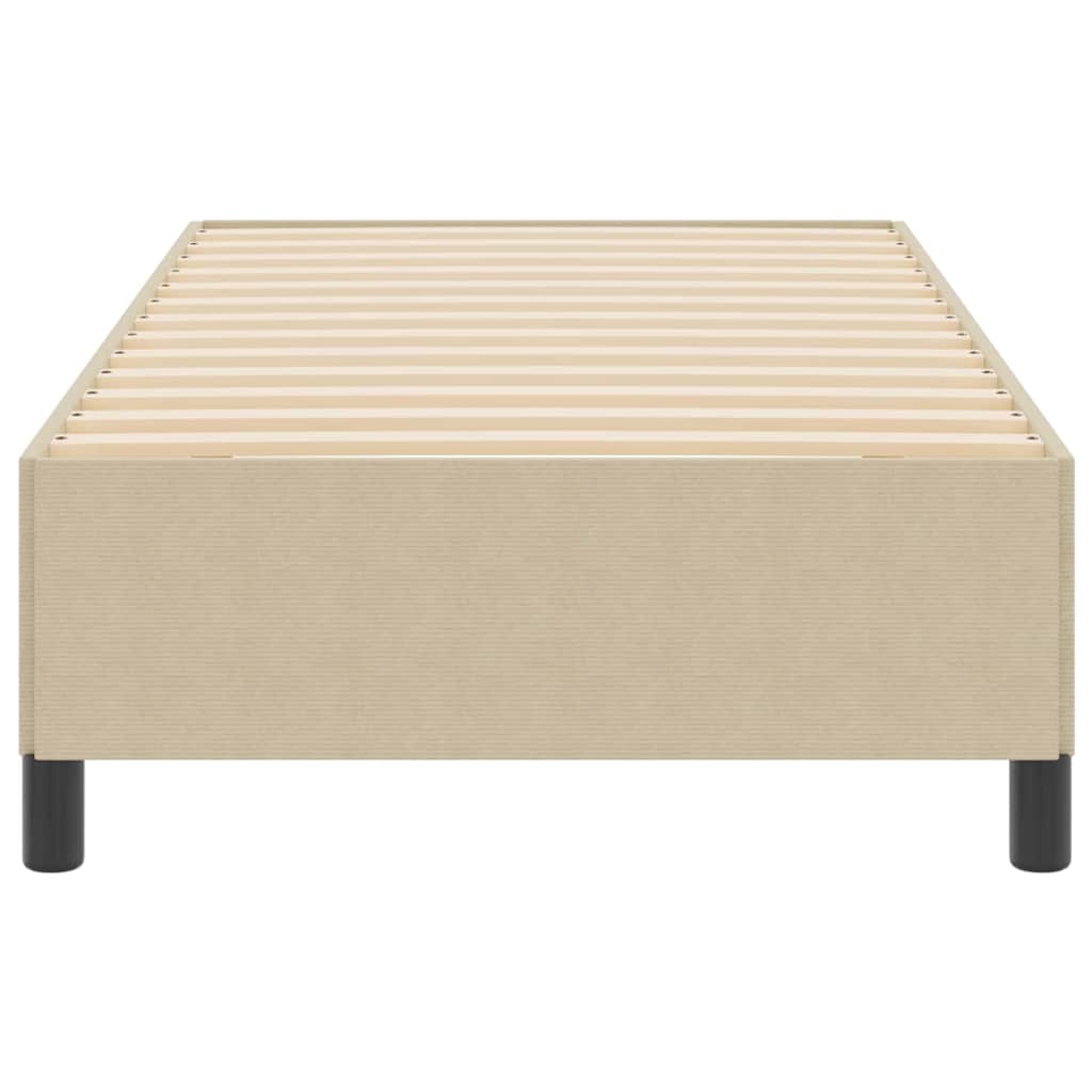 Bettgestell Grau-Grün 80 x 200 cm Cordstoff
