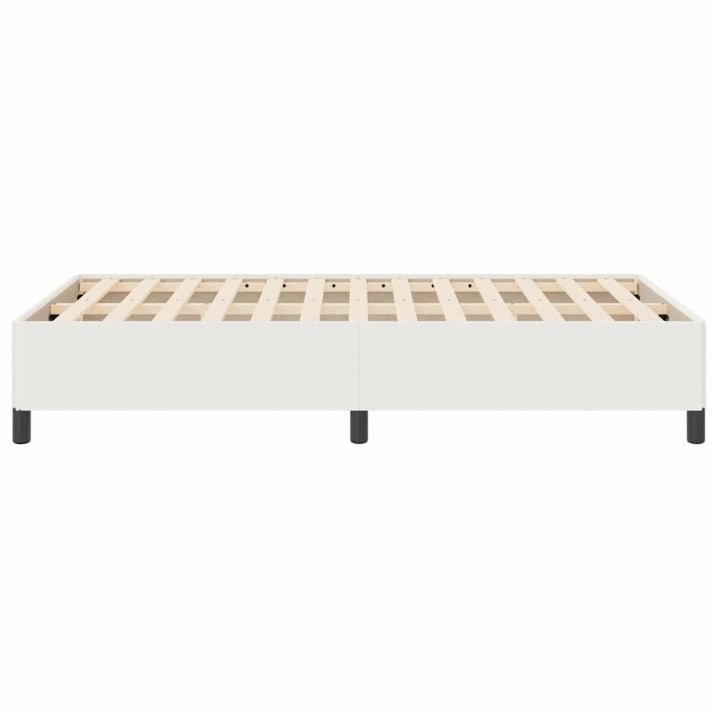 Bettgestell Creme 120 x 190 cm Cordstoff