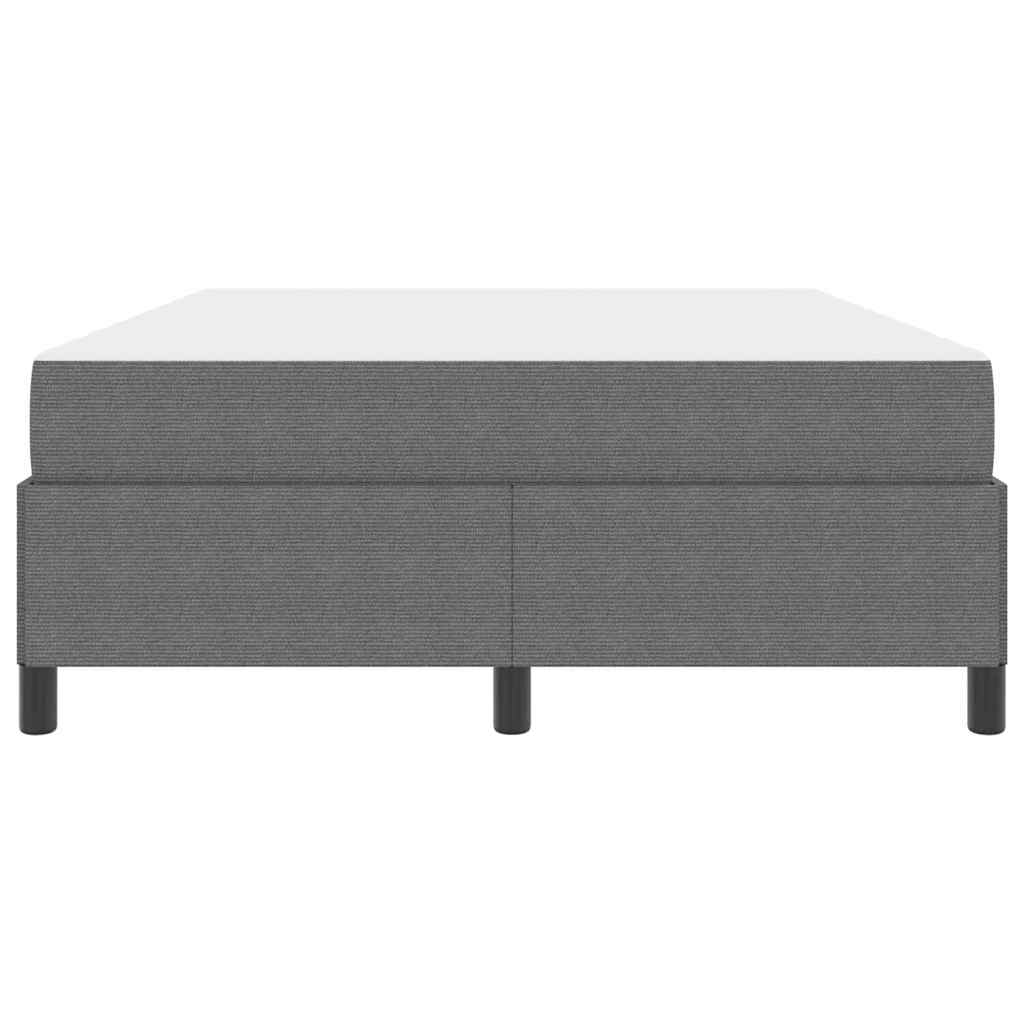Bettgestell Hellgrau 140 x 200 cm Cordstoff