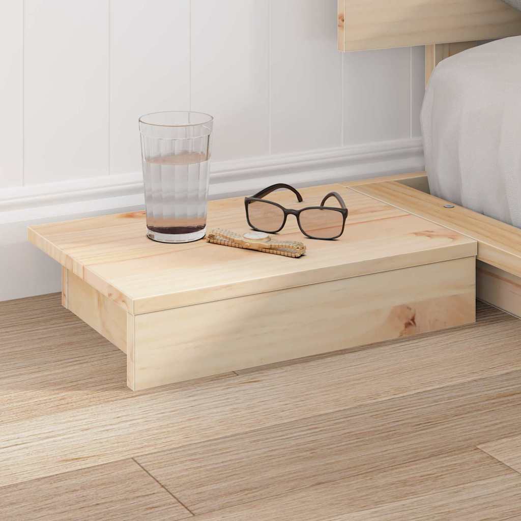 Bettgestell Braun 120 x 190 cm Holz