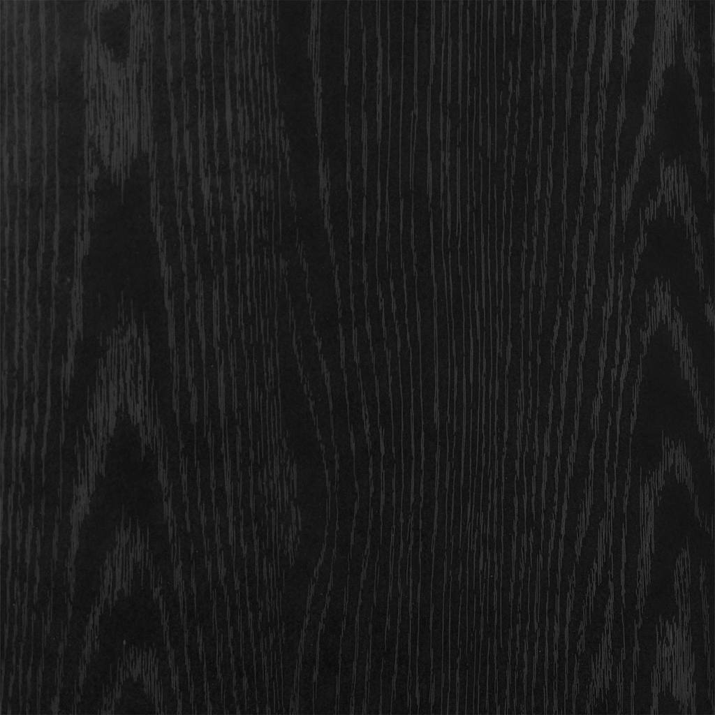 Hochboard Schwarz 60 x 36 x 110 cm Holzwerkstoff