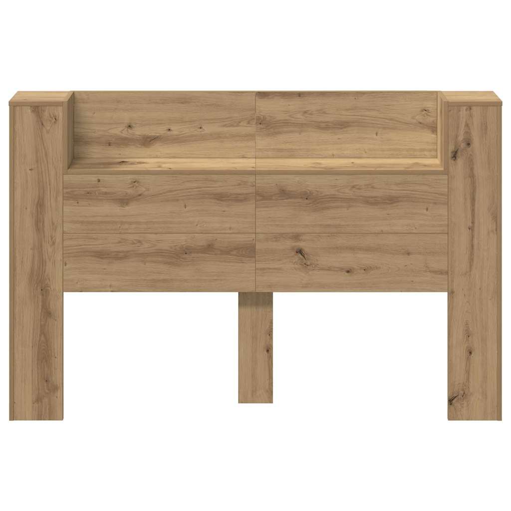 Kopfteil Schrank mit Regal Artisan-Eiche Holzwerkstoff