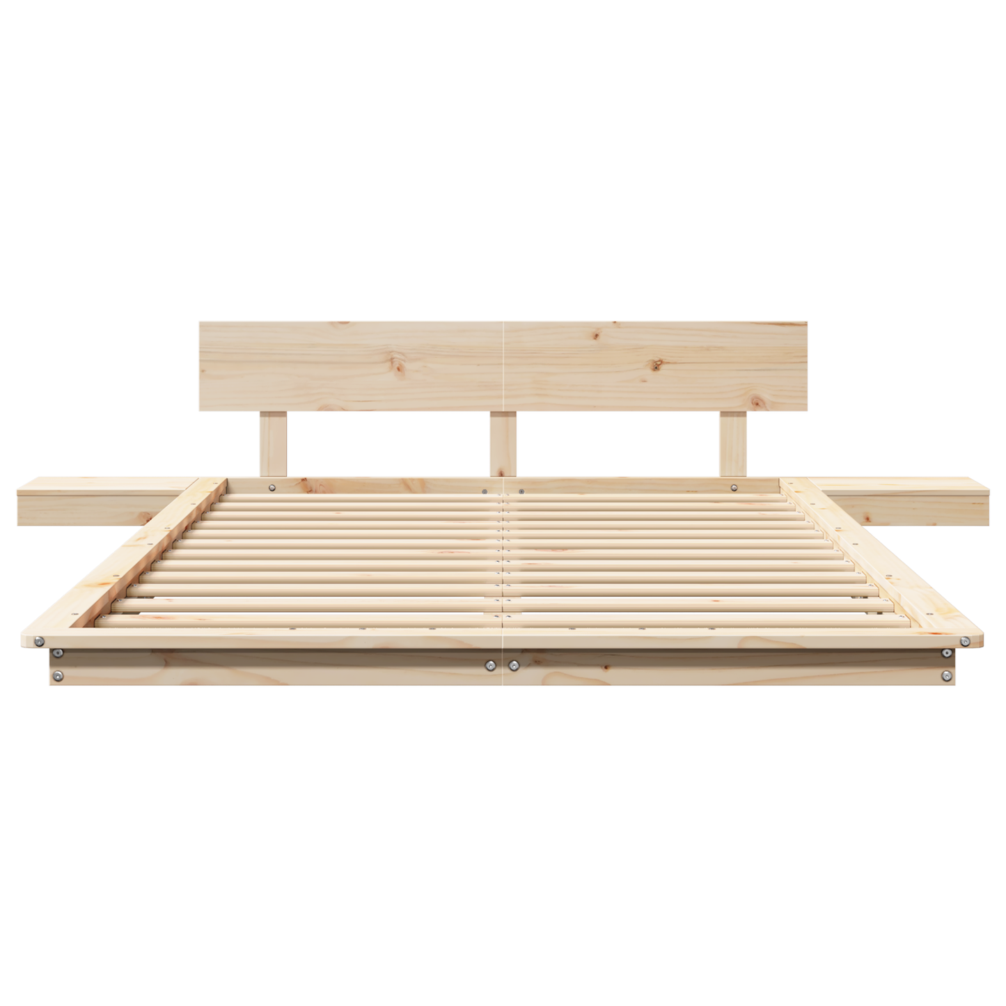 Bettgestell Braun 120 x 200 cm Holz